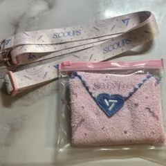 エスクプス LOVE ストラップ タオル レター