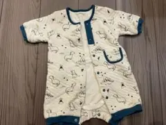 ロンパース カバーオール バースデイ birthday 恐竜 肌着 西松屋
