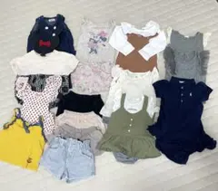 ベビー♡ラルフローレン.ベビーギャップ.ZARAロンパース.短パン等16点