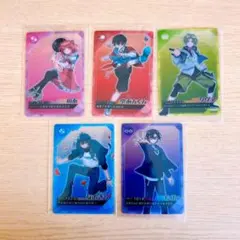 カラフルピーチ ポテト チップス クリアカード 5枚 まとめ売り