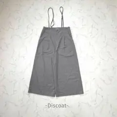 Discoat/サロペット/L/グレー/ワイドパンツ/綺麗め/カジュアルのサムネイル