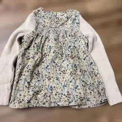 SHIPS 花柄 長袖カットソー