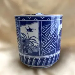 陶器製 透かし彫り水指 水差 抹茶道具 茶器 食器 容器 やきもの 焼き物