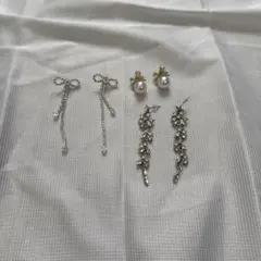 結婚式　ブライダルピアスセット