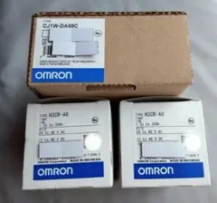 omron H3CR-A8 2個　　CJ1W-DA08C　1個