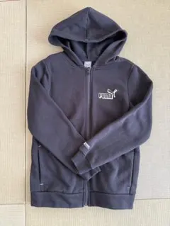 PUMA フルジップパーカー 150cm 黒