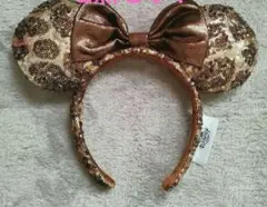 ディズニーカチューシャ ヒョウ柄　海外　２点セット