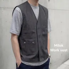 Milok 21ss ラストシーズン ワークベスト ミロック 未使用級 希少のサムネイル