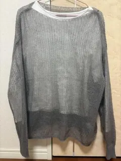 ニット　ニットセット　グレー