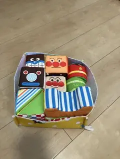 アンパンマン 布製ブロック 9個セット