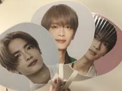 なにわ男子 高橋恭平 うちわ 3枚セット +大橋和也 うちわ 銀テつき