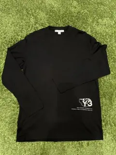 Y-3 ロングスリーブ Tシャツ (Lサイズ相当) - メルカリ