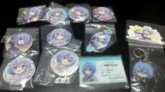 アイカツ バースデー 缶バッジ アリシア アクリルスタンド ラバー