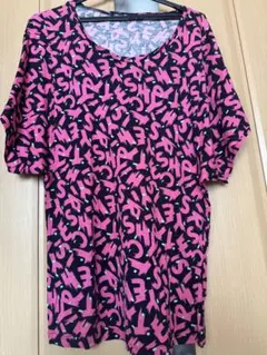 ヒステリックグラマー総柄変形Tシャツ