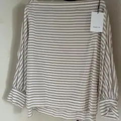 ROUGE VIF ストライプ 長袖ブラウス　新品未使用