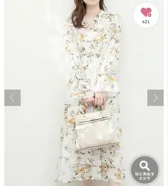 フラワージャガードプチハイパイピングワンピース