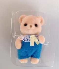 未使用 シルバニア人形　ビスケットクマ　赤ちゃん　手足稼動　シルバニアファミリー