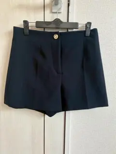 ZARA ネイビー ショートパンツ M