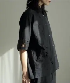 anuke Cutwork Lace Shirts カットワークレースシャツ