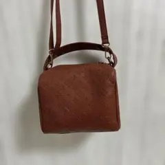 Daily russetブラウン ショルダーバッグ