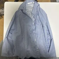 Anchor Smith ストライプシャツ 青白