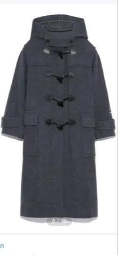 【新品　タグ付き】Mila Owen ダッフルコート ダークグレー