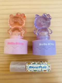 ハローキティ　デコプチ　スタンプセット