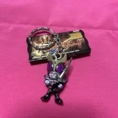 【未使用】仮面ライダーワイルドカリス　歴代仮面ライダーフィギュアキーホルダー6