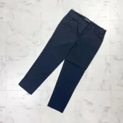 美品 Theory クロップド丈 スラックス ブラック サイズ0*ND592