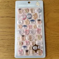ボンボンドロップシール　ちいかわ　モモンガ　うさぎ　ハチワレ