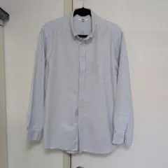 ユニクロ オックスフォード ストライプシャツ XL