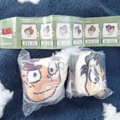 忍たま乱太郎スクエアポーチ 潮江文次郎、食満留三郎