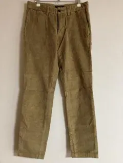TOMMY HILFIGERベージュ　コーデュロイ スリムパンツ