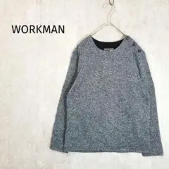 ワークマン【M】カットソー　チャコールグレー　カジュアル　a4697のサムネイル