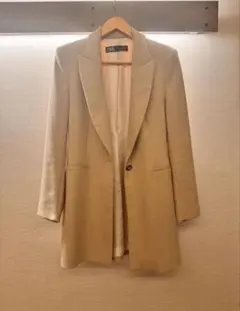 定価10990 ZARA テーラードジャケット ブラック シフォン - メルカリ