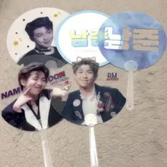 BTS RM ナムジュン 透明 ミニ うちわ