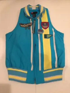 【公式販売無し/稀少デザイン】DIESEL レトロ ベストレディース S