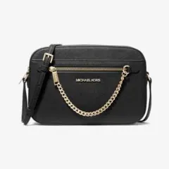 マイケルコースJET SET ITEM EW ジップ チェーン ショルダーバッグ