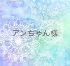 アンちゃん様専用