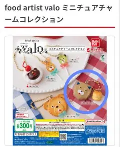 food artist valo ミニチュアチャームコレクション