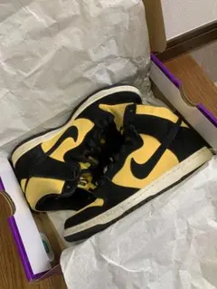 Nike Dunk High 黒黄 スニーカー SB DUNK HIGH PRO