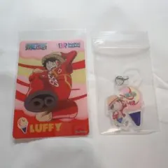 サーティワンONE PIECE コレクションカード アクリルチャーム付き ルフィ