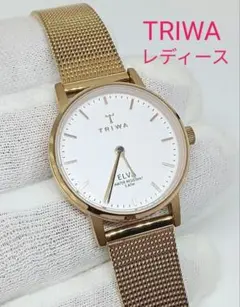 新品未使用】TRIWA エルバ レディース 腕時計 ホワイト - メルカリ