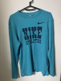 Nike ナイキ　ワッフル　ライトブルー　サーマル　ロンt ロングスリーブ M