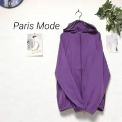 10728-2 Paris Mode ジップアップパーカー M~Lブルゾン