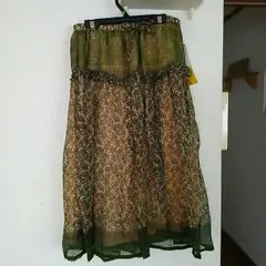 再値下 COCUE 膝丈スカートのサムネイル