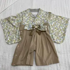 美品　mocmof my precious ベビー袴 イエロー　80cm