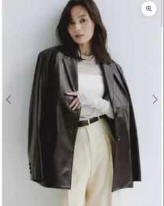 2026年最新】anuans レザージャケット・ライダースの人気アイテム