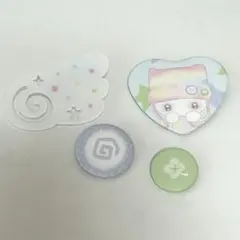 韓国作家 ウィッシュコア 缶バッジ