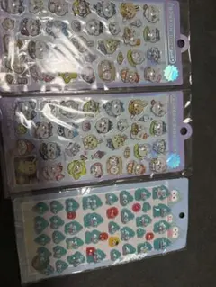 ちいかわウォーターシール、ハンギョドンボンドロ風シール